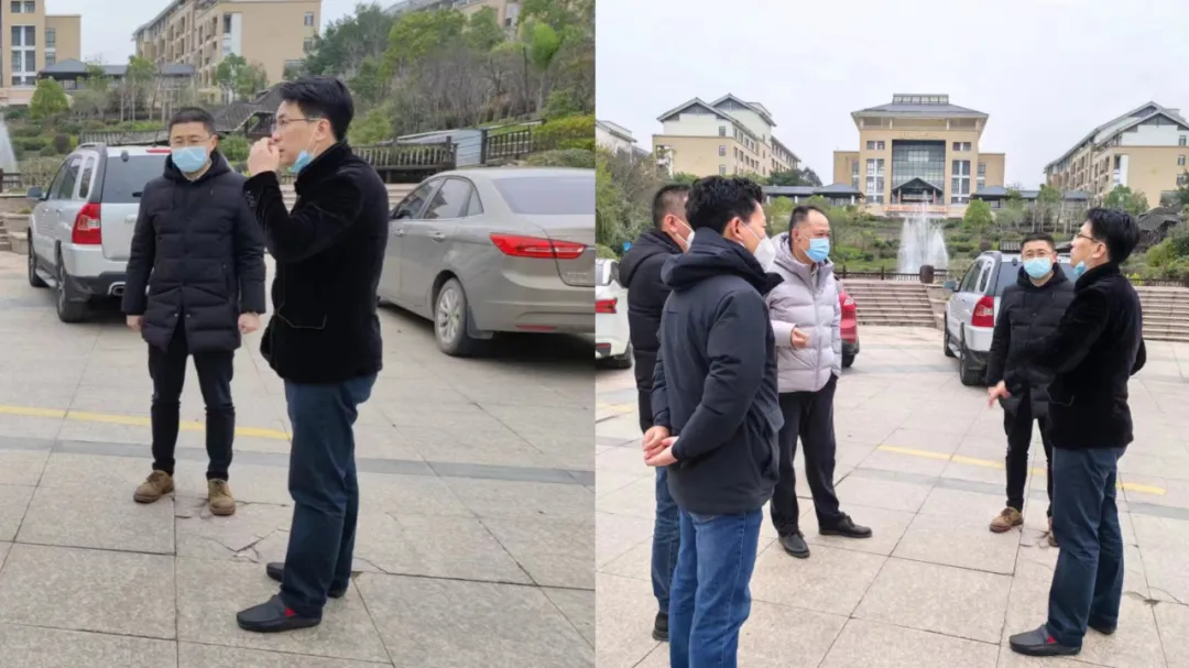 市问鼎国际官网公司领导深入金泰公司开展春节前安全检查及疫情防控督导工作